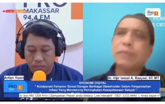 Pengendalian Inflasi upaya Pemprov Sulsel Tingkatkan Ekonomi Rakyat